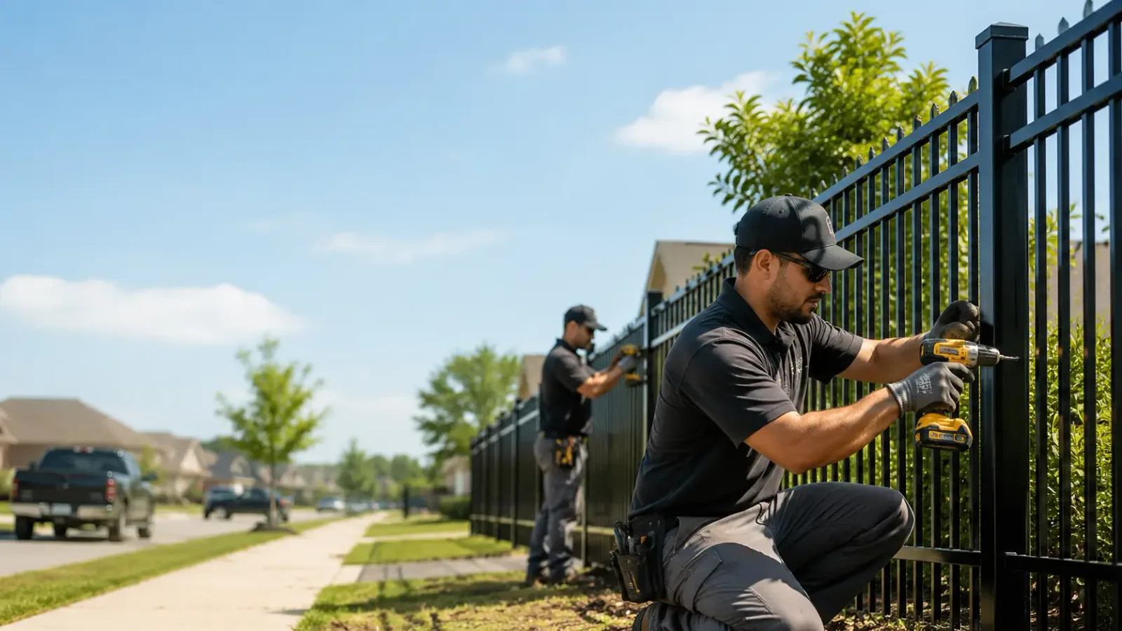 Metal Fence Installation in Teaberry, KY